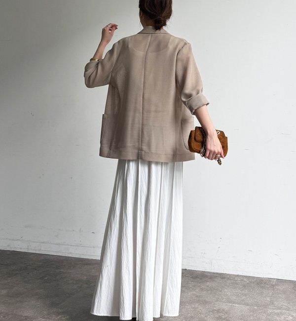  「パネルプリーツスカート」|スカート|