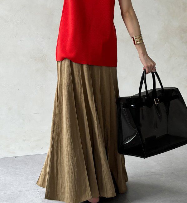  「パネルプリーツスカート」|スカート|