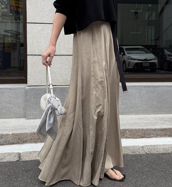  「パネルプリーツスカート」|スカート|