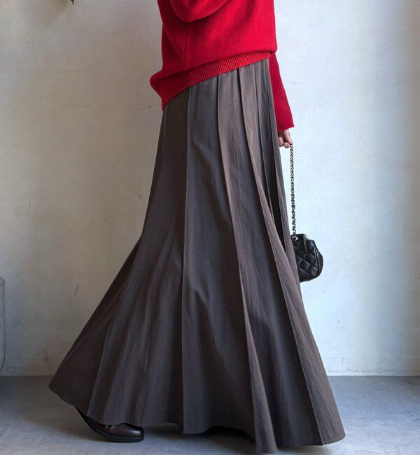  「パネルプリーツスカート」|スカート|