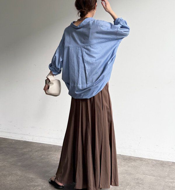  「パネルプリーツスカート」|スカート|