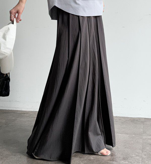  「パネルプリーツスカート」|スカート|