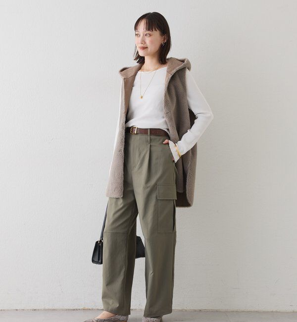  「【エッジの効いた足元に】パイソン柄フラットパンプス」|パンプス|