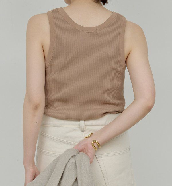  「リブタンクトップ」|Tシャツ・カットソー|
