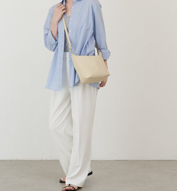  「ソフトレザーシンプルショルダーバッグ 」|ショルダー・メッセンジャー|