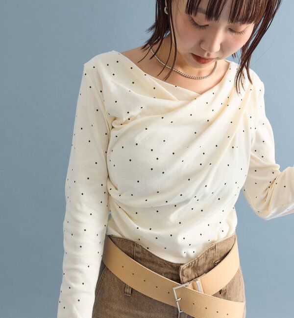  「オフショルロンT」|Tシャツ・カットソー|