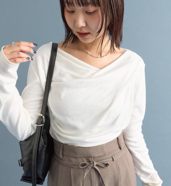  「オフショルロンT」|Tシャツ・カットソー|