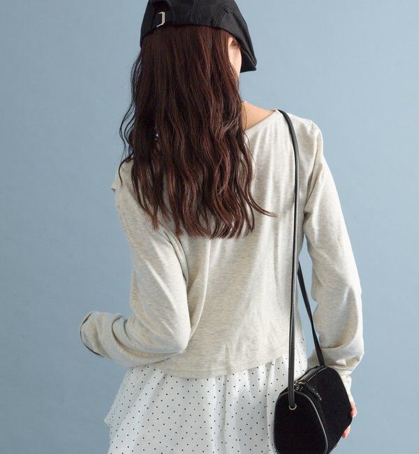  「オフショルロンT」|Tシャツ・カットソー|