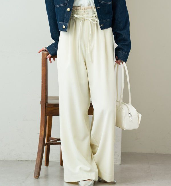  「Wベルトパンツ」|チノ|