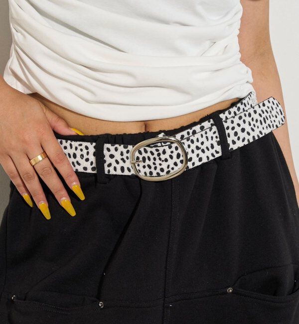  「アソート柄ベルト /ヒョウ柄(レオパード、カモ柄)」|ベルト|