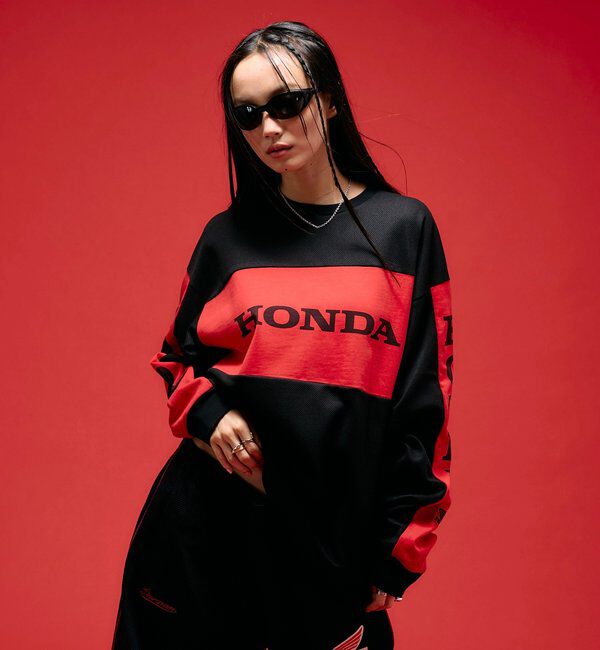  「【HONDA&times;Sourcream】 BMX LONG SLEEVE TEE」|Tシャツ・カットソー|ブラック