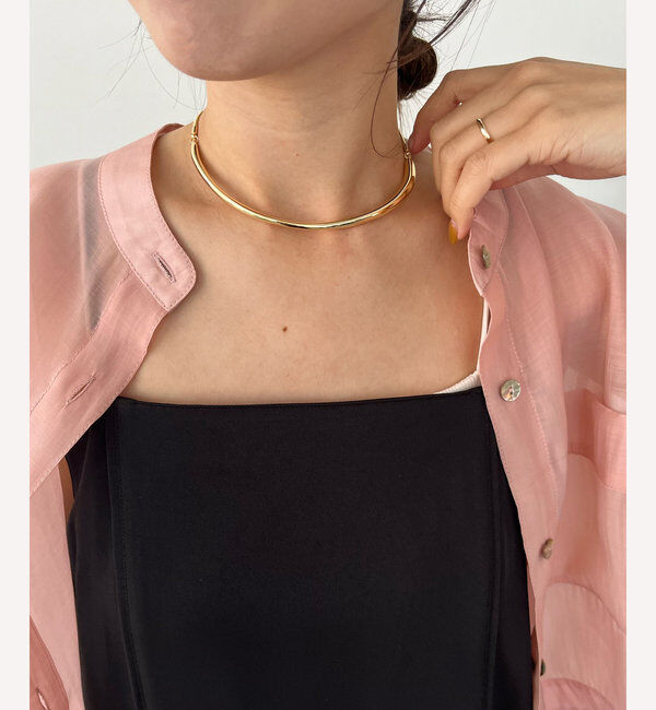  「【ベストセラー】〈GOLDY/ゴールディ〉スライドカービーネックレス」|リング|