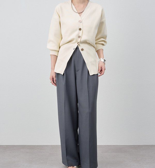  「スムースシェイプカーディガン」|カーディガン|