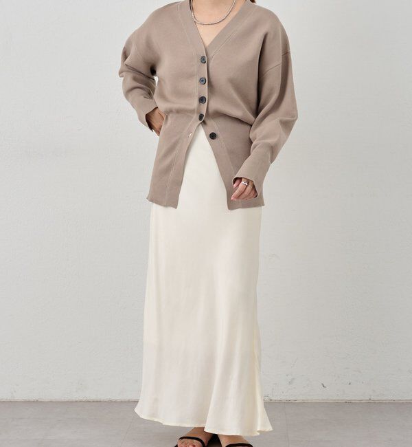  「スムースシェイプカーディガン」|カーディガン|