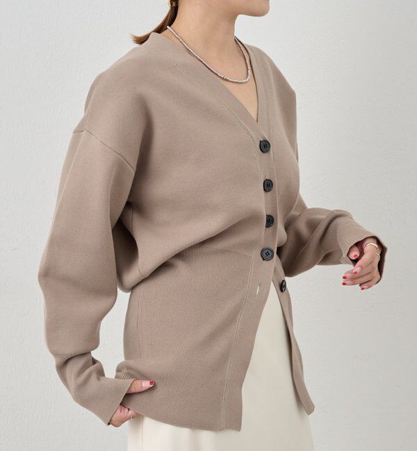  「スムースシェイプカーディガン」|カーディガン|