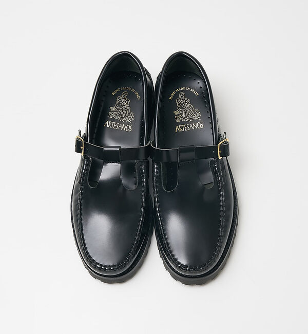 collex「【ARTESANOS/アルティサノス】Tストラップローファー」|ローファー|