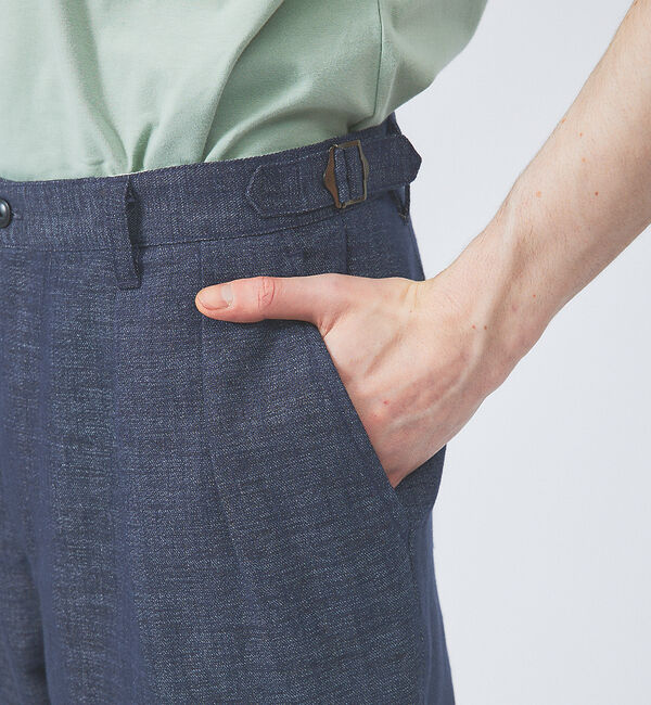 ABAHOUSE「【尾州】2タック バックミックス デニム」|デニム|