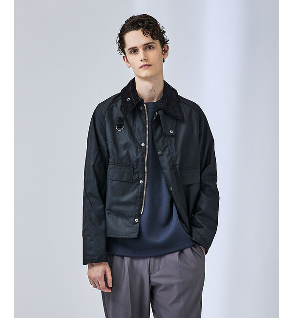 ABAHOUSE「【BARBOUR / バブアー】ワックス スペイ ジャケット / BARBOUR」|アウトドア|ブラック