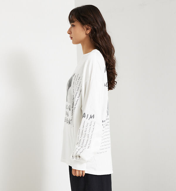 ABAHOUSE「【REMI RELIEF / レミ レリーフ】 INDIAN天竺ロングTシャツ/」|Tシャツ・カットソー|