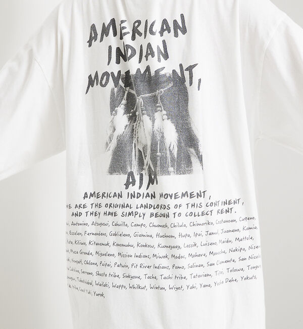 ABAHOUSE「【REMI RELIEF / レミ レリーフ】 INDIAN天竺ロングTシャツ/」|Tシャツ・カットソー|