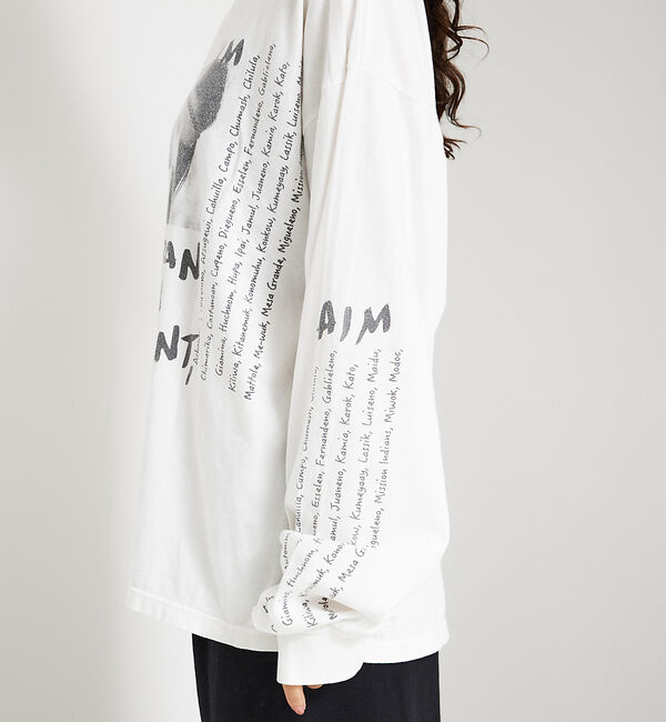 ABAHOUSE「【REMI RELIEF / レミ レリーフ】 INDIAN天竺ロングTシャツ/」|Tシャツ・カットソー|