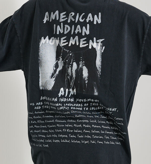 ABAHOUSE「【REMI RELIEF / レミ レリーフ】 INDIAN天竺ロングTシャツ/」|Tシャツ・カットソー|