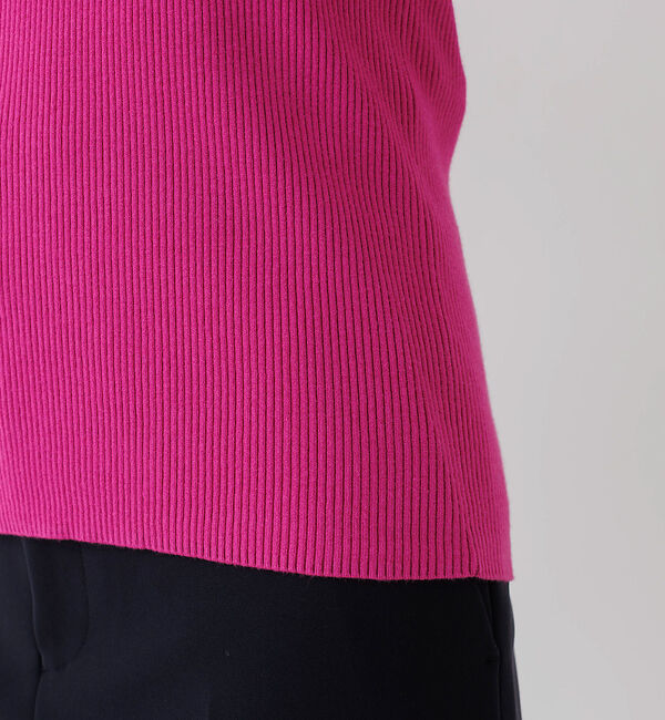 Rouge vif「パフスリーブスクエアネックニット」|ニット・セーター|