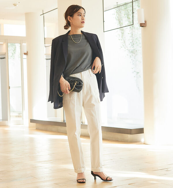 Rouge vif「サイドスリットニットPO」|ニット・セーター|