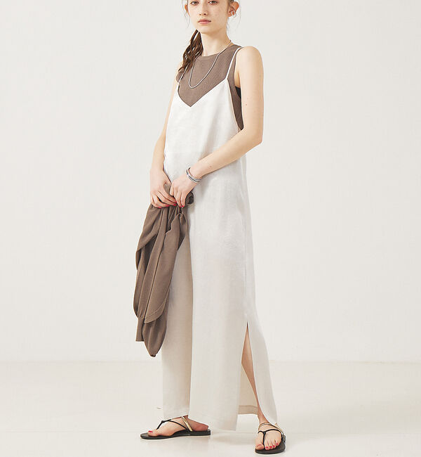 Rouge vif「アセテートキャミワンピース」|ワンピース|