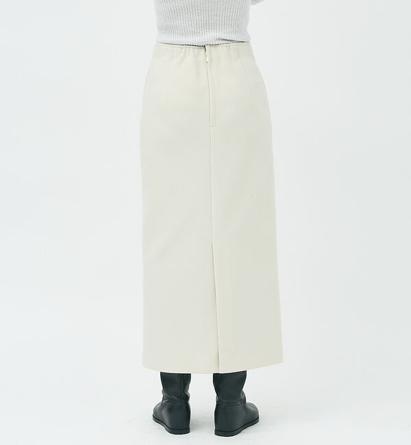 Rouge vif「【セットアップ対応】メルトンタイトスカート」|スカート|