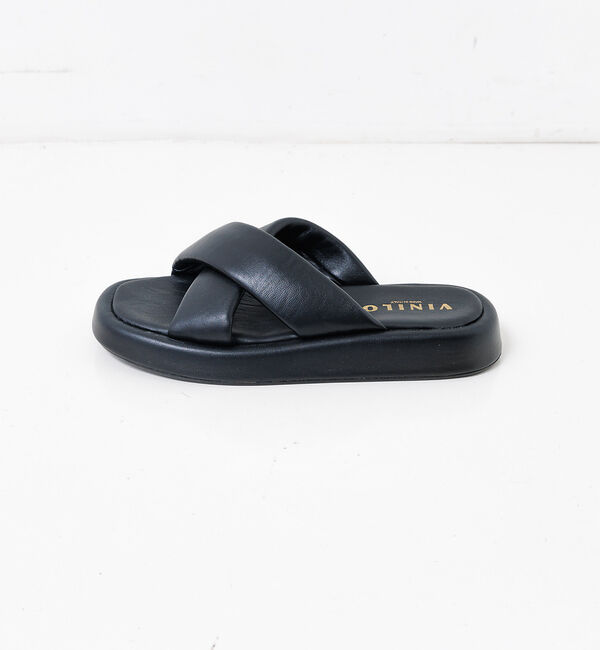 Rouge vif「【VINILO/ヴィニーロ】厚底クロスサンダル」|サンダル|