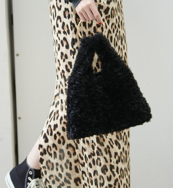 Rouge vif「【HELEN MOORE/ヘレンムーア】リングハンドエコファーバッグ」|ハンドバッグ|