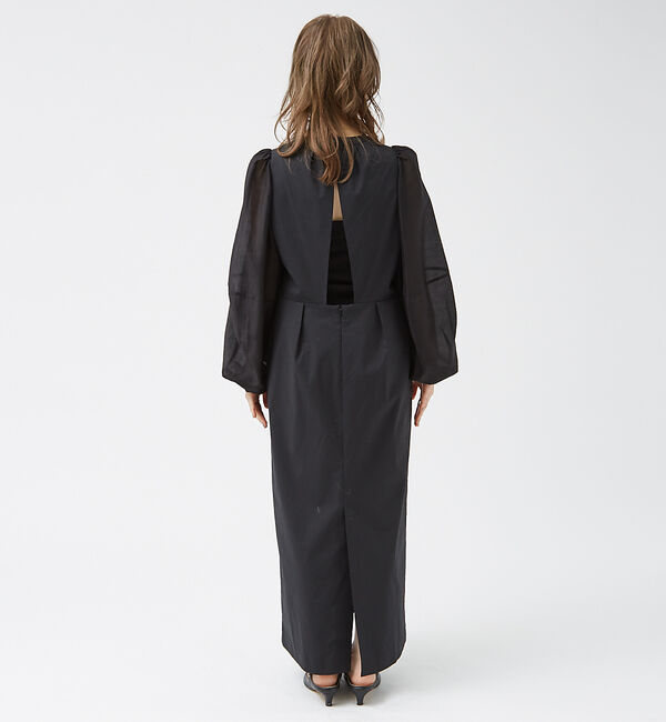 Rouge vif「バルーンシアースリーブワンピース」|ワンピース|