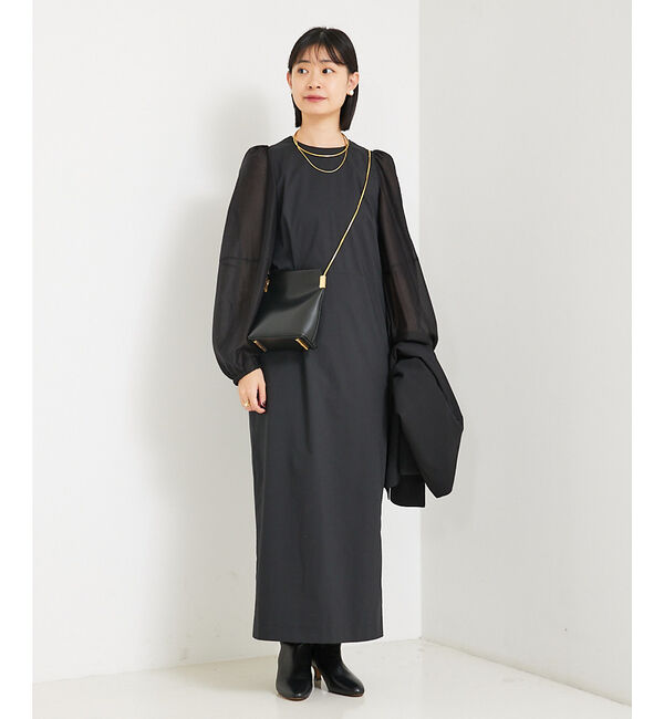 Rouge vif「バルーンシアースリーブワンピース」|ワンピース|