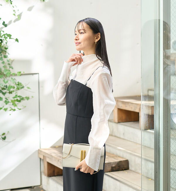 Rouge vif「ニュアンスタートルシアーブラウス」|シャツ・ブラウス|