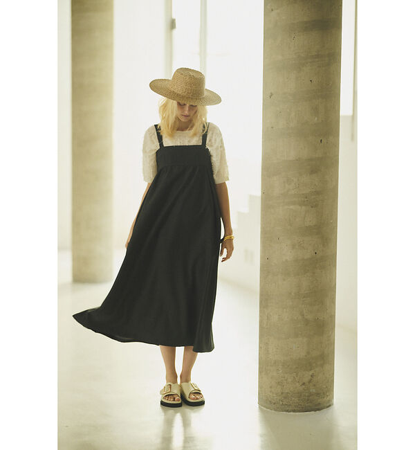 Rouge vif「デニムライクベアキャミワンピース」|ワンピース|