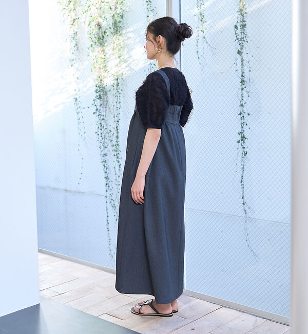 Rouge vif「デニムライクベアキャミワンピース」|ワンピース|