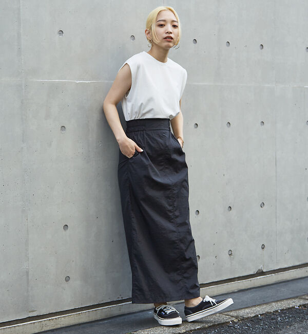 NOMINE「カットコンビ ワッシャー ワンピース」|ワンピース|