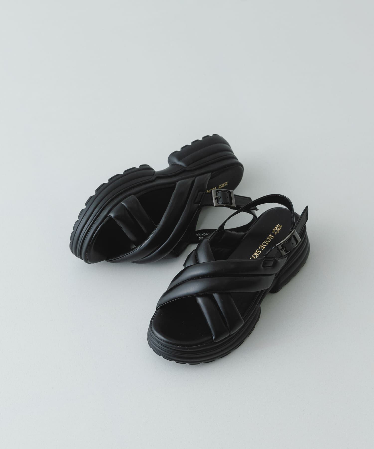 RODE SKO「パテッドボリュームソールサンダル」|サンダル|