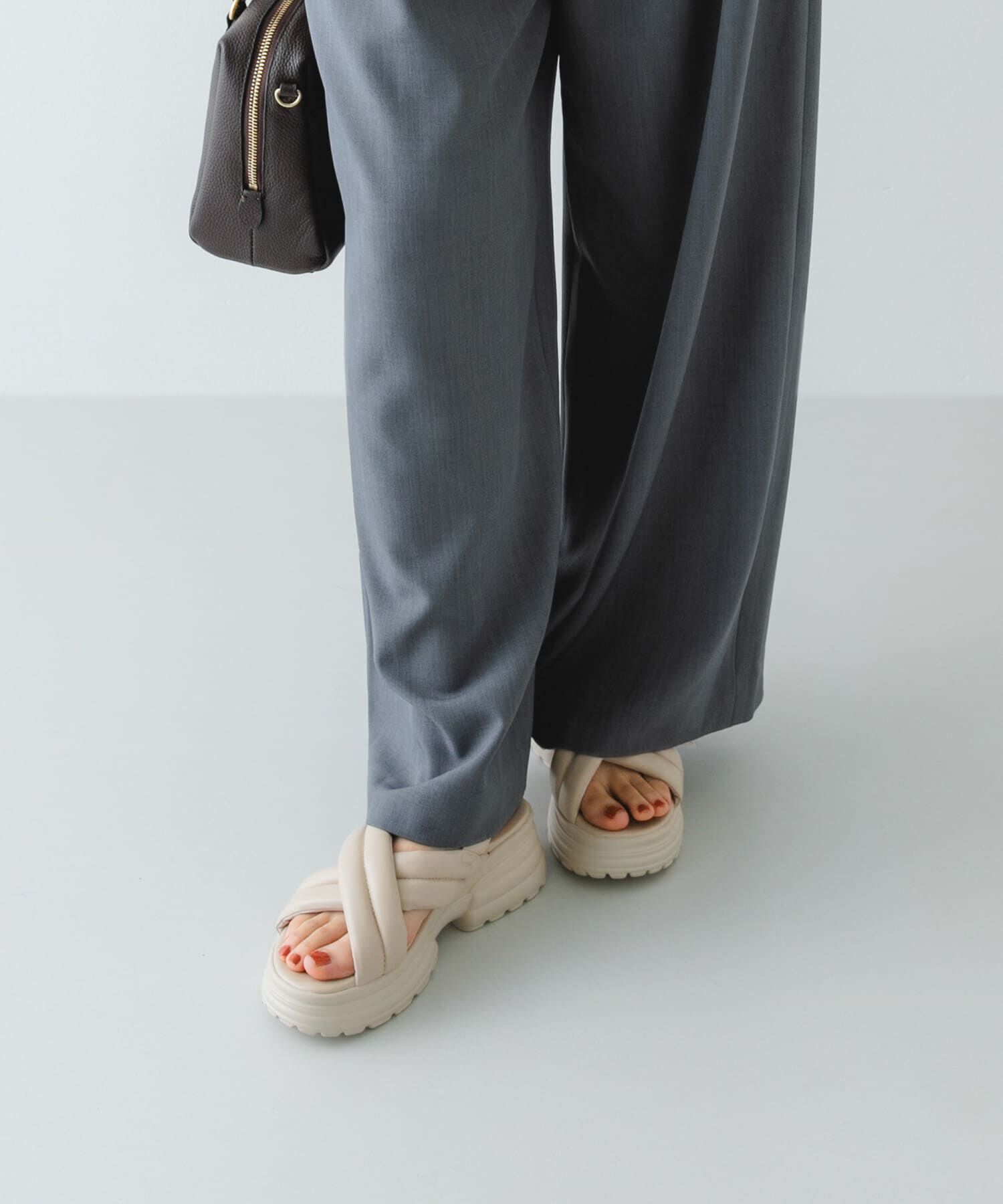 RODE SKO「パテッドボリュームソールサンダル」|サンダル|