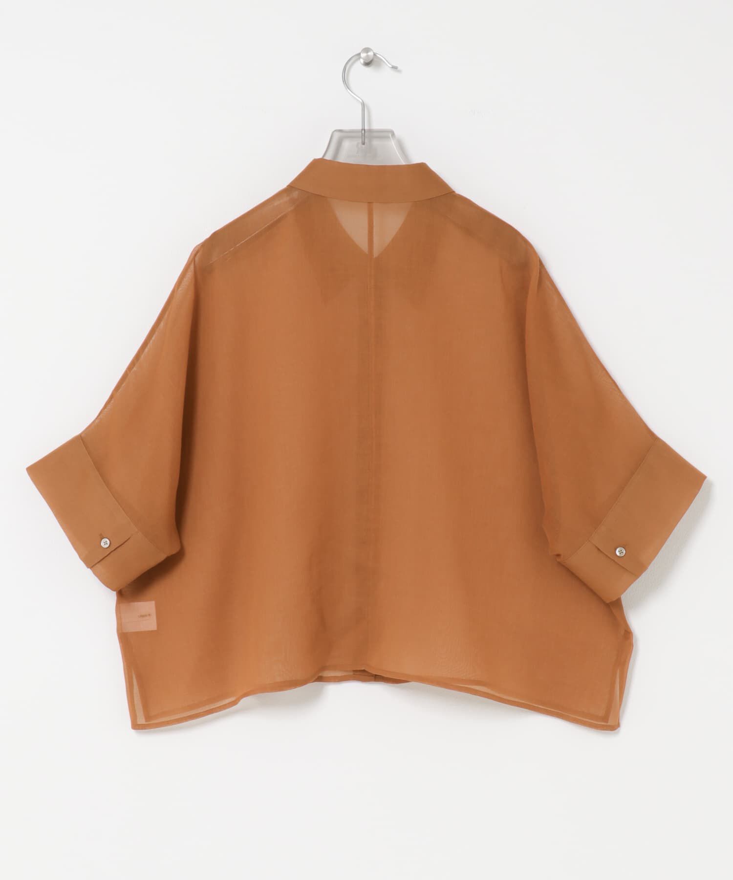 URBAN RESEARCH「ハーフスリーブシアーショートシャツ」|シャツ・ブラウス|