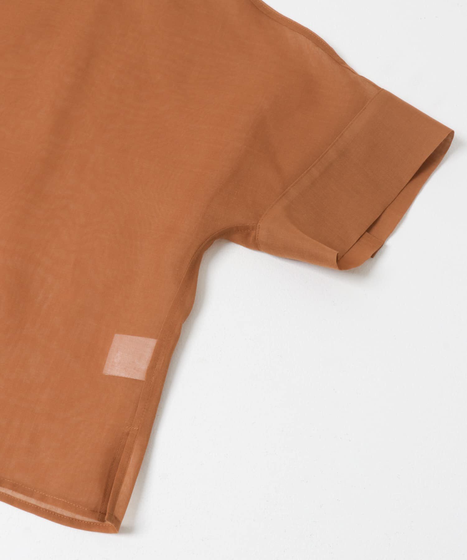 URBAN RESEARCH「ハーフスリーブシアーショートシャツ」|シャツ・ブラウス|