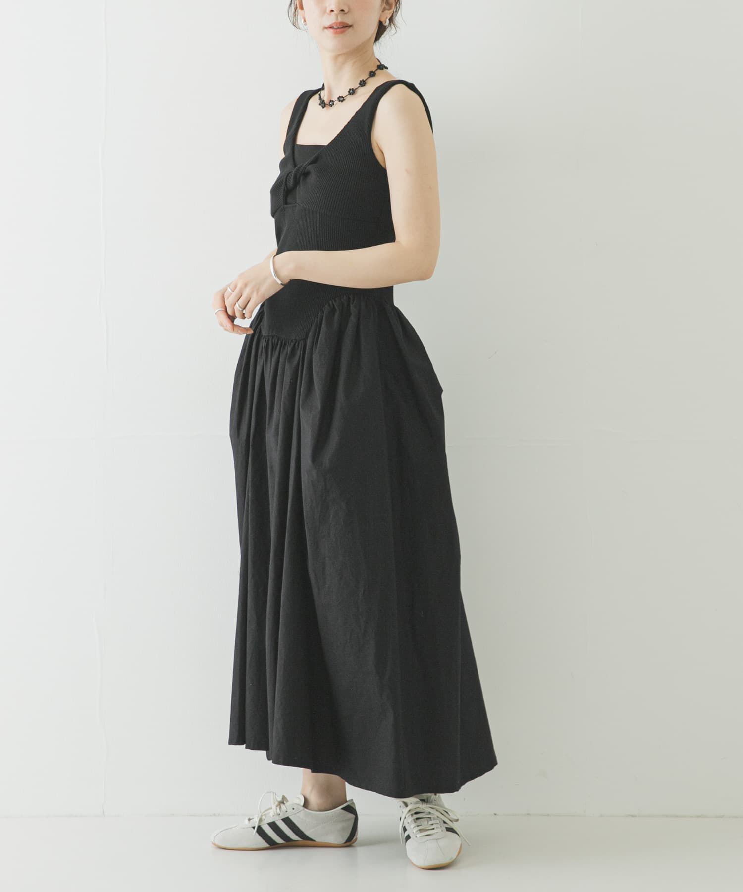 URBAN RESEARCH「ESTHE　RIB POPLIN DRESS」|ワンピース|