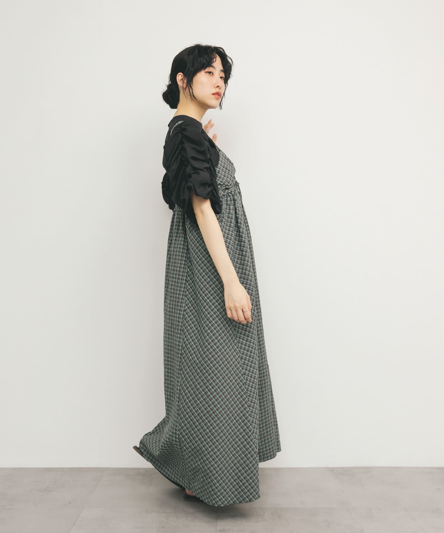  「シャーリングスリーブブラウス」|シャツ・ブラウス|