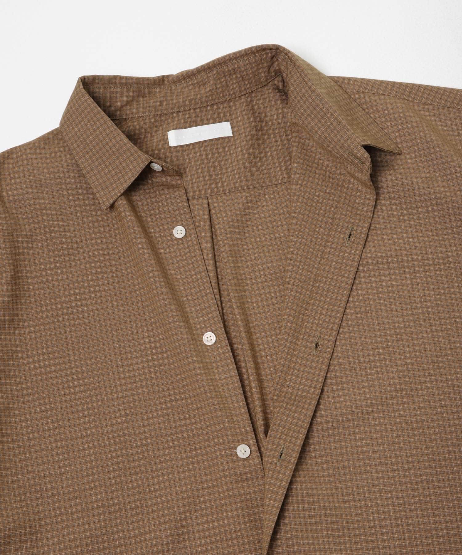 SENSE OF PLACE by URBAN RESEARCH「マイクロチェックレギュラーカラーシャツ」|シャツ・ブラウス|