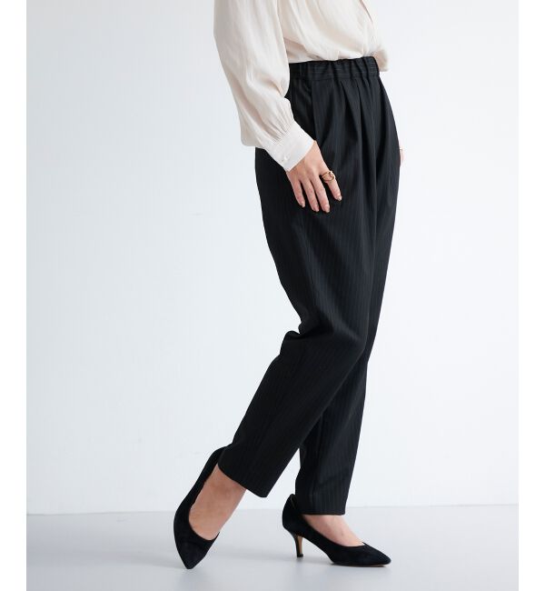 le.coeur blanc「タックテーパードパンツ」|その他|