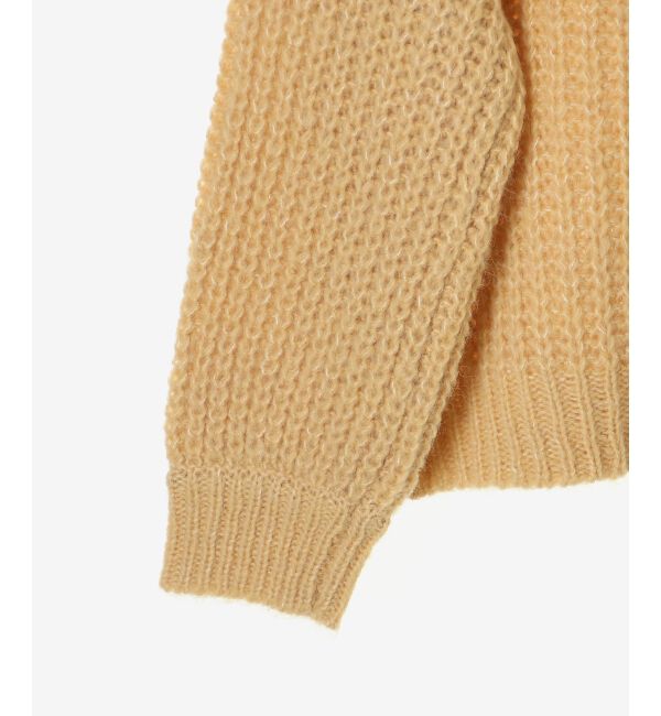  「《WEB限定アイテム》ヘアリーヤーンローゲージニット」|ニット・セーター|