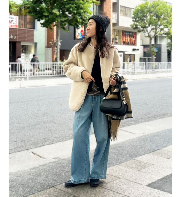  「リバーシブルフェイクムートンコート」|その他|