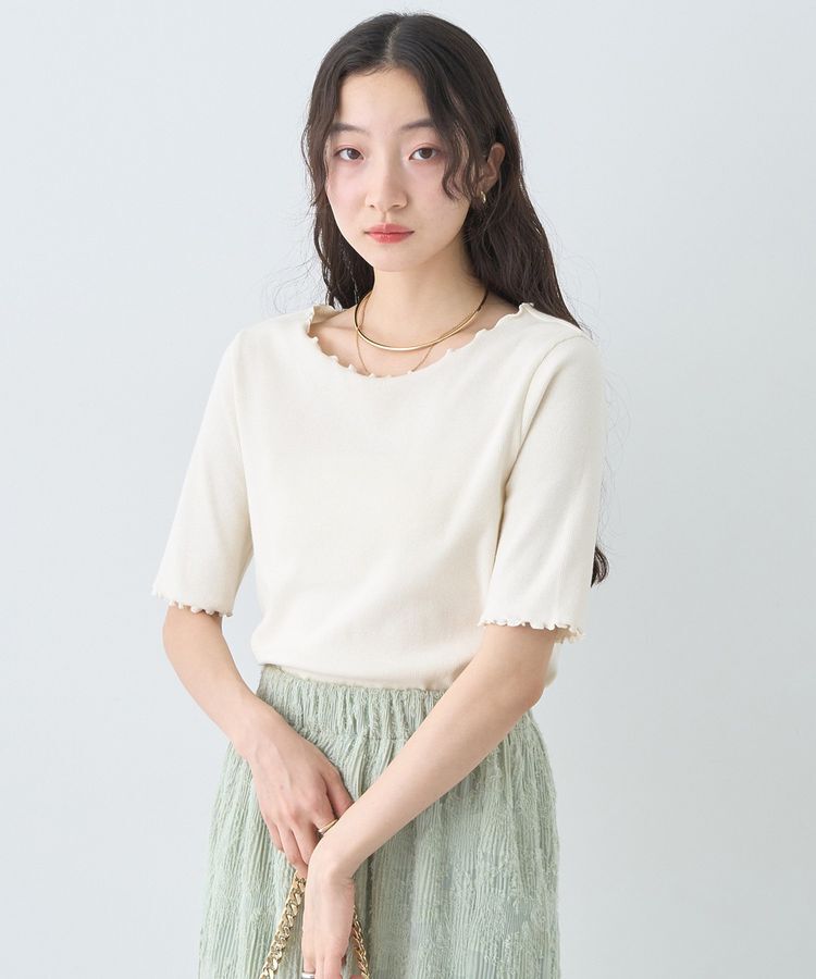 earth music&ecology「リブメロープルオーバー」|Tシャツ・カットソー|