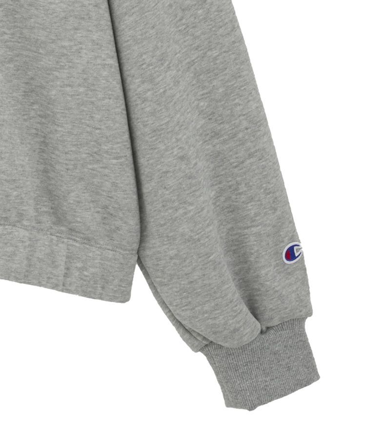 earth music&ecology「Champion&times;emaeハーフジップハートスウェット」|スウェット・ジャージ|